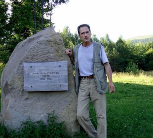 Aleksander Jasicki w Bieszczadach (archiwum autora)